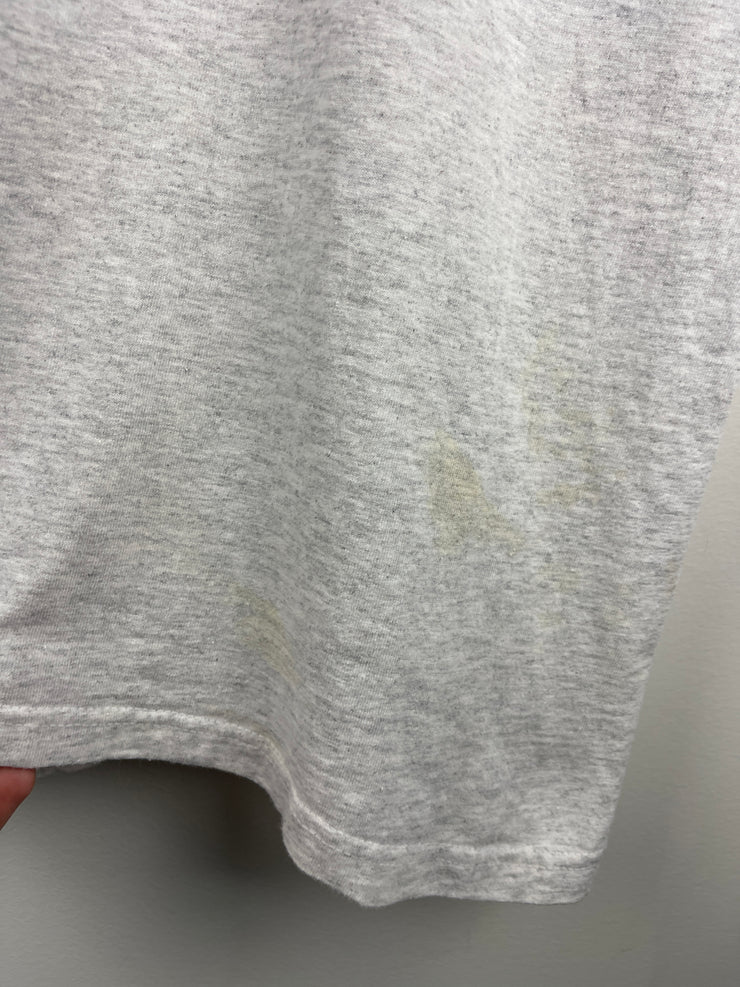 Supreme SS19 Who The F*ck Ash Grey Tee