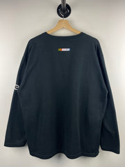 Vintage 90s Nascar Dale Earnhardt 7 Time Champ Black Crewneck