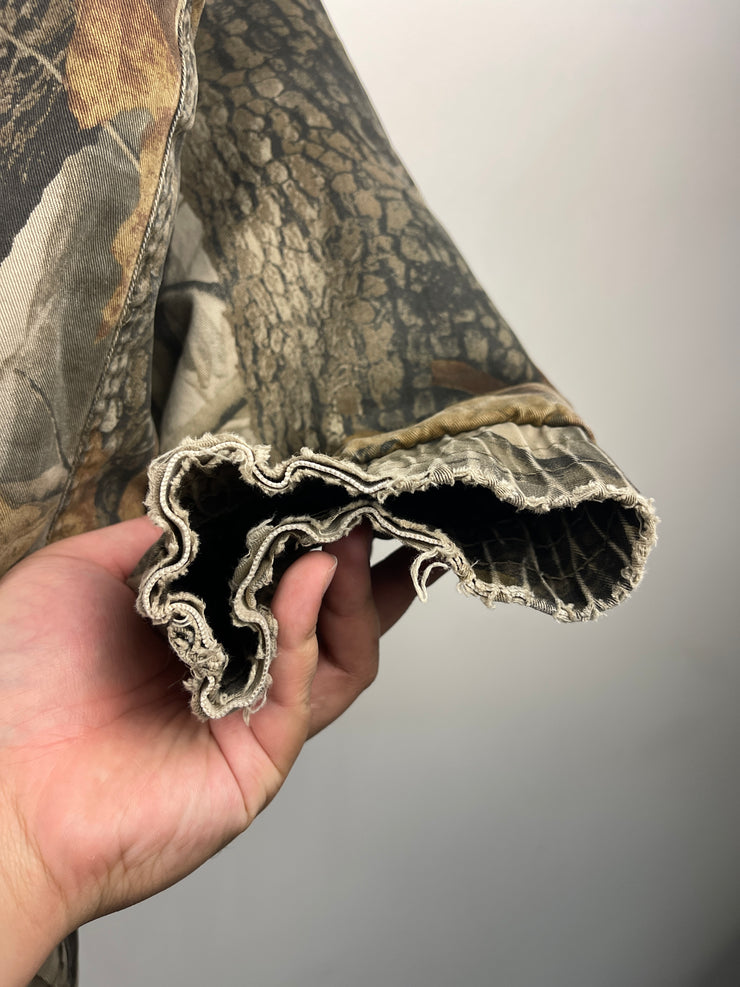 Vintage Outfitters Ridge Real Tree Camo Hooded Jacket