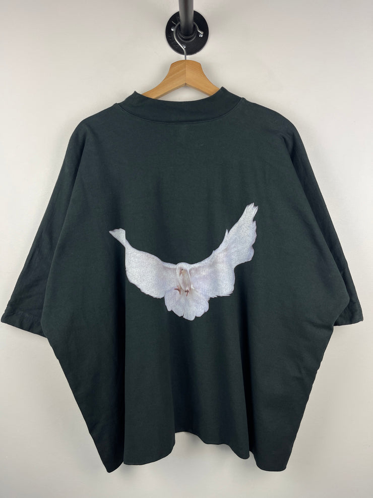Yeezy Gap Engineered by Balenciaga No Seam Washed Black Tee