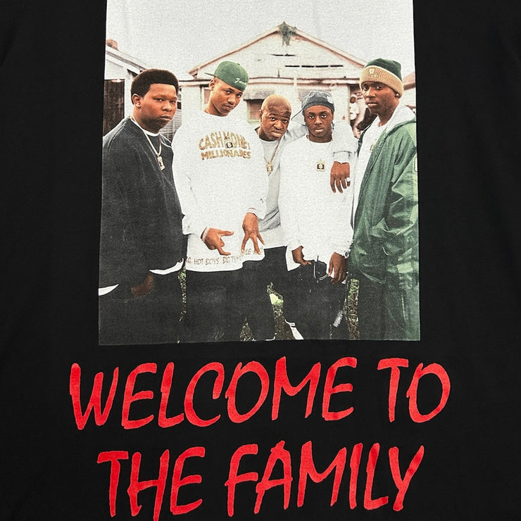 OVO Welcome To The Family Cash Money Records Black Tee