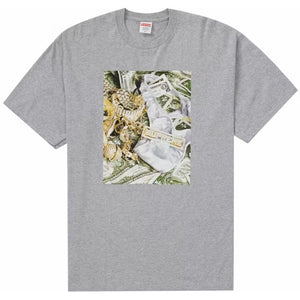 Supreme SS20 Bling Heather Grey Tee