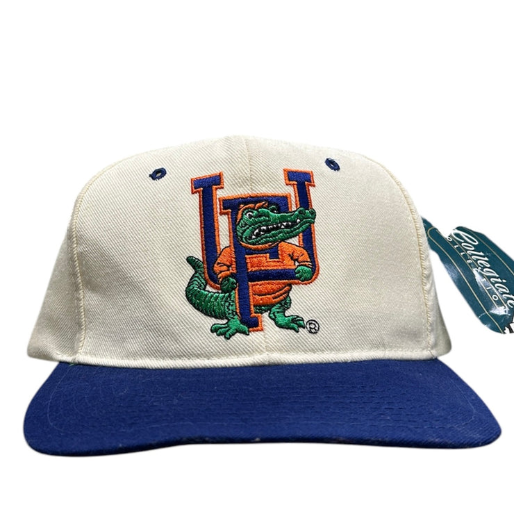 Vintage 90s New Era Florida Gators Pro Model Wool Snapback Hat