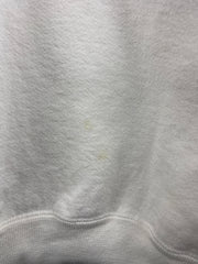 Vintage 90s Wisconsin Embroidered White Crewneck