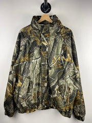 Vintage Remington Real Tree Camo Bomber Jacket