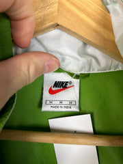 Vintage 90's Nike Swoosh Green Windbreaker