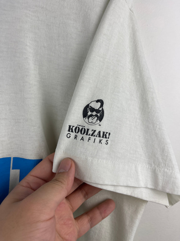 Vintage 90s Absolut Vodka White Tee