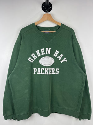 Vintage NFL Reebok Green Bay Packers Green Crewneck