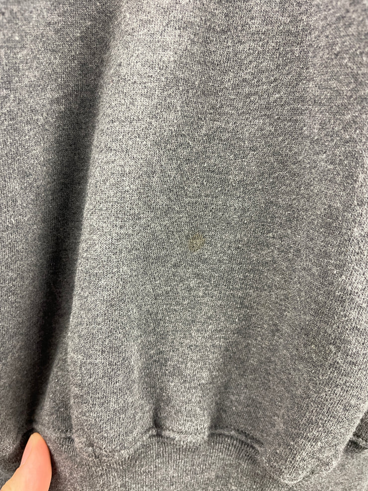 Vintage Abercrombie & Fitch Skiing Embroidered Grey Crewneck