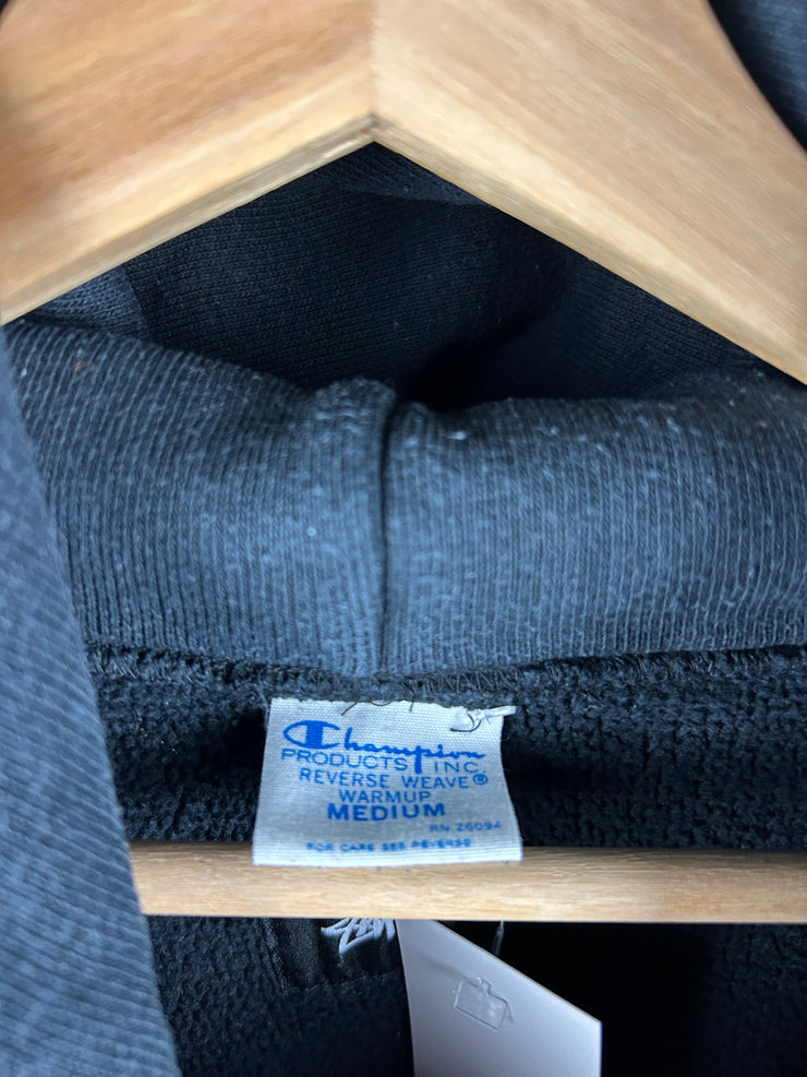 Stussy Sport X Champion Reverse Weave Navy Hoodie