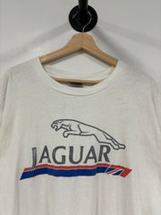 Vintage 90's Jaguar Spellout White Tee