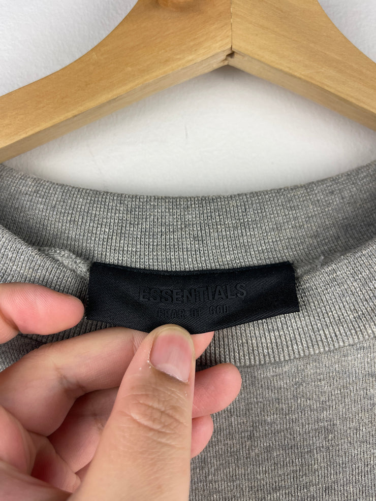 Fear Of God Essentials State Dark Heather Grey Crewneck