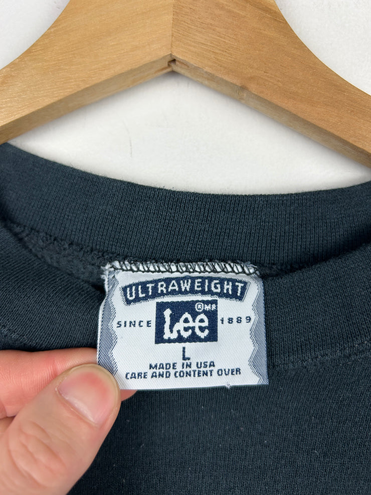 Vintage 90s Lee Dodge Black Crewneck