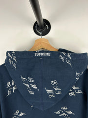 Supreme FW15 Eat Me Navy Hoodie