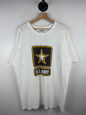 Vintage 90s US Army White Tee