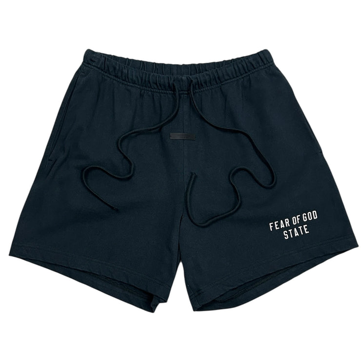 Fear Of God Essentials State Black Shorts