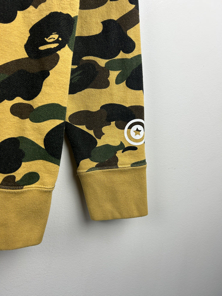 Bape 1st Camo Pullover Shark Hoodie