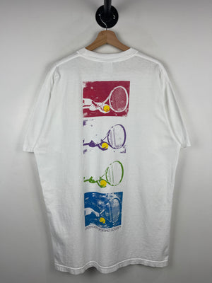 Undefeated Win Like Wimbledon Tennis White Tee