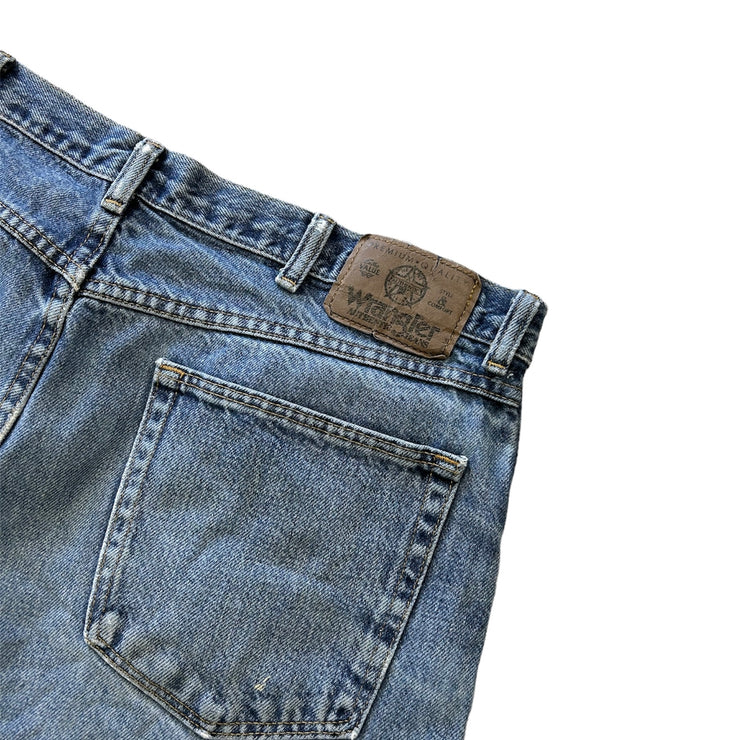 Vintage Wrangler Blue Denim Shorts