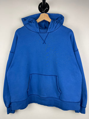 Vintage American Eagle Blank After Hood Blue Crewneck