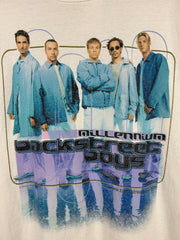 Vintage 90s Backstreet Boys Into The Millennium Tour White Tee