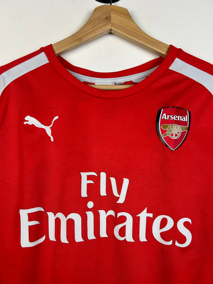 Vintage Y2K Puma Arsenal Red Soccer Jersey