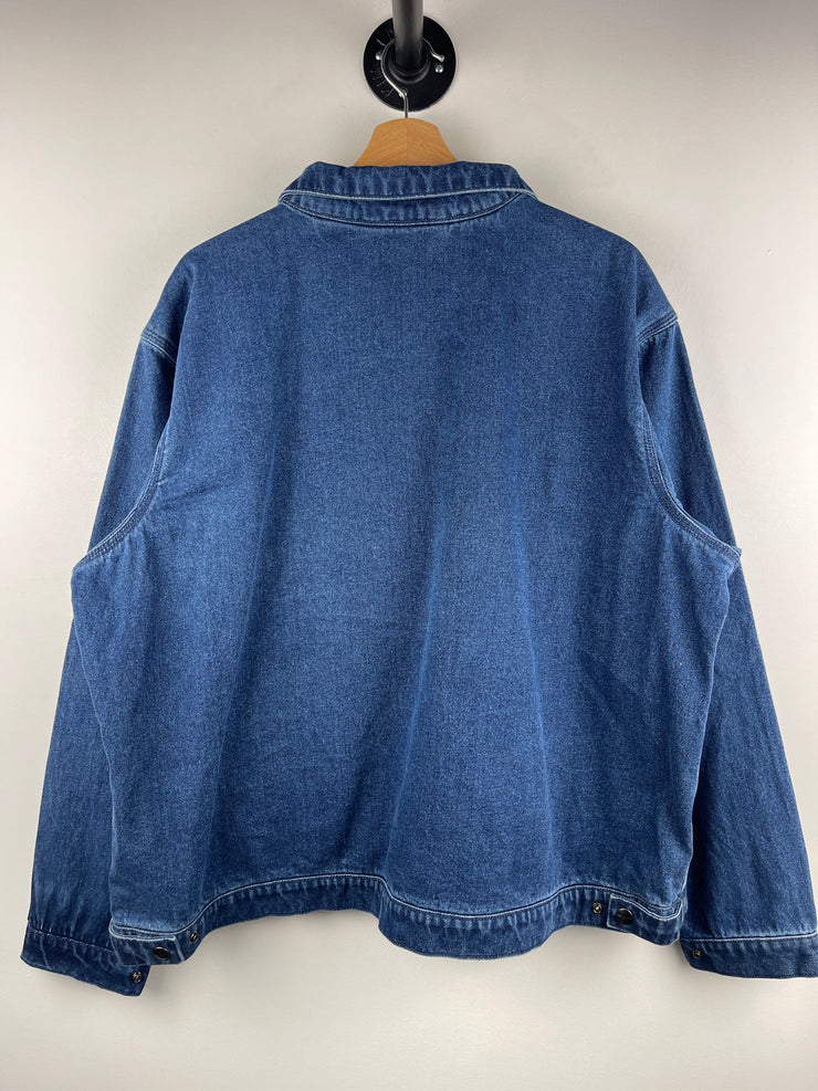 Carhartt Detroit Blue Denim Cropped Work Jacket