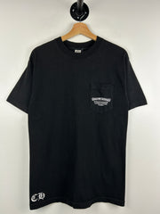 Chrome Hearts Paris 5th Anniversary Fleur Flag Black Tee