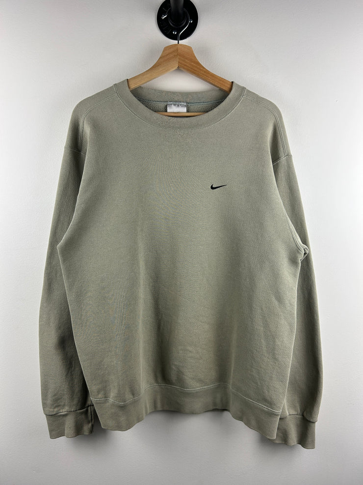 Vintage Nike Mini Swoosh Pistachio Crewneck