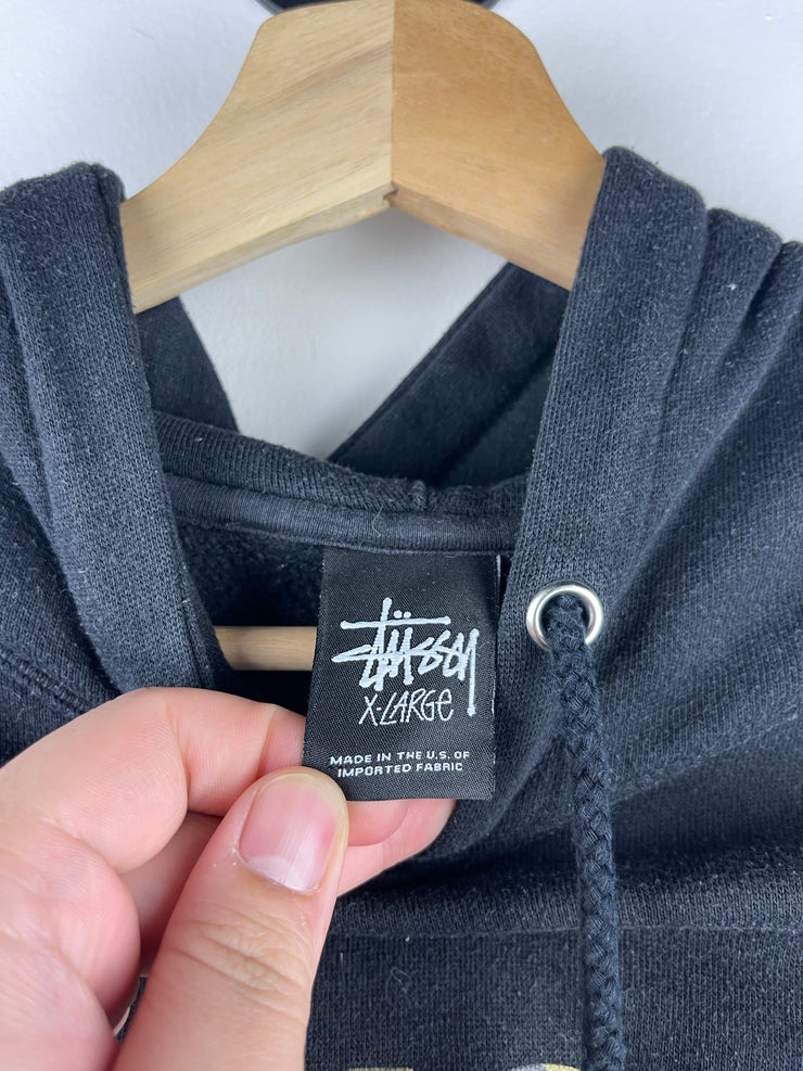 Stussy N4 Black Hoodie