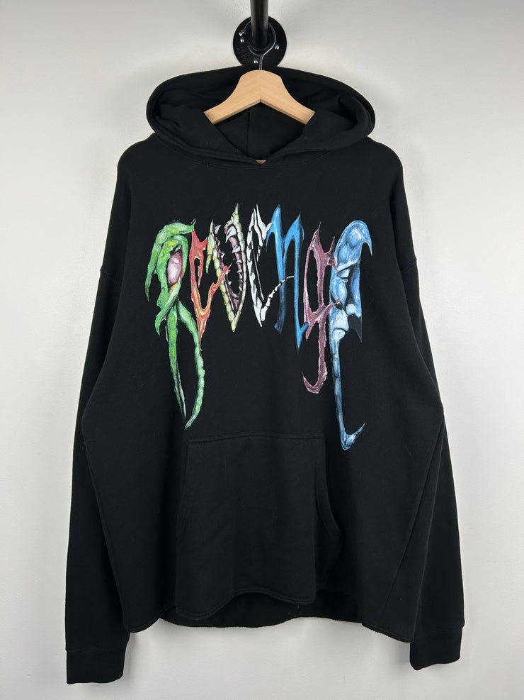 Revenge Trippie Redd Arch Logo Black Hoodie