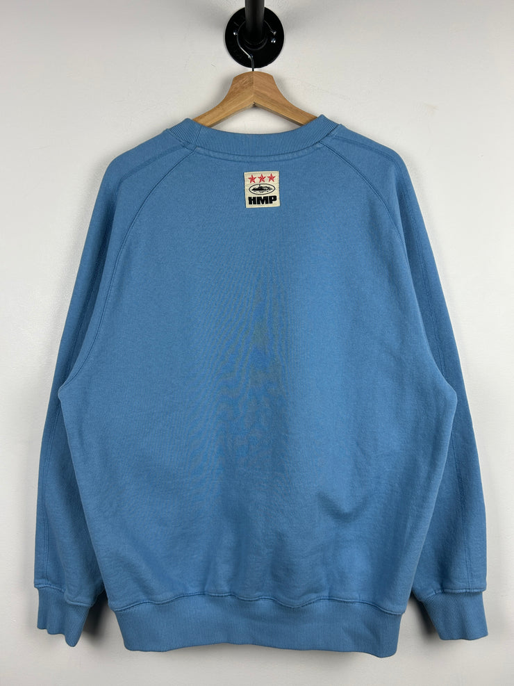 Corteiz HMP V2 Baby Blue Crewneck