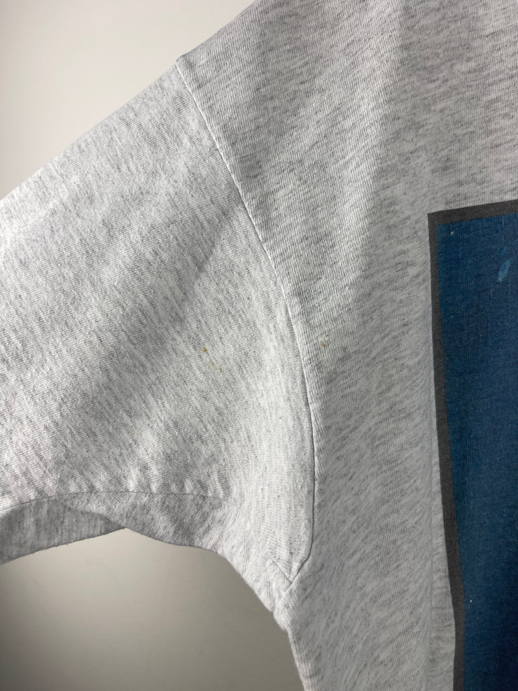 Vintage 90s Australian Beer Shark Promo Grey Tee