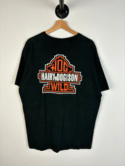 Vintage Y2K Big Dogs Harley Davidson Black Tee