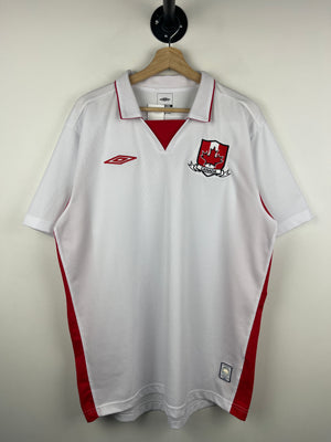 Vintage Umbro Canada Home White Soccer Jersey