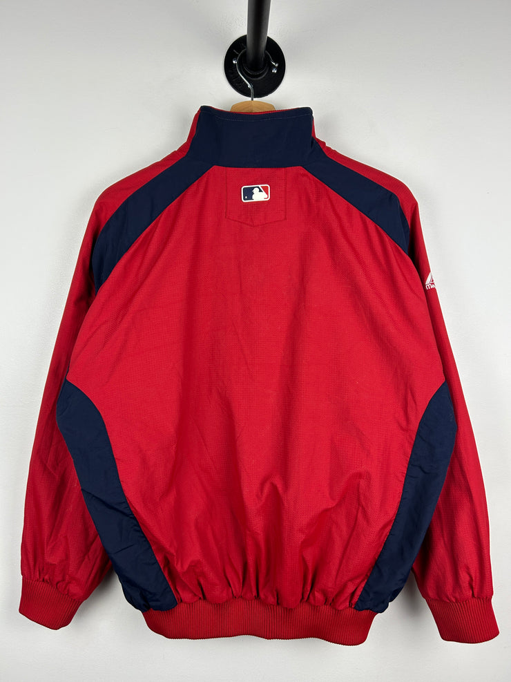 Vintage MLB Majestic St Louis Cardinals Red Windbreaker
