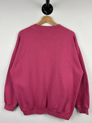 Vintage 90s Tultex Blank Pink Crewneck