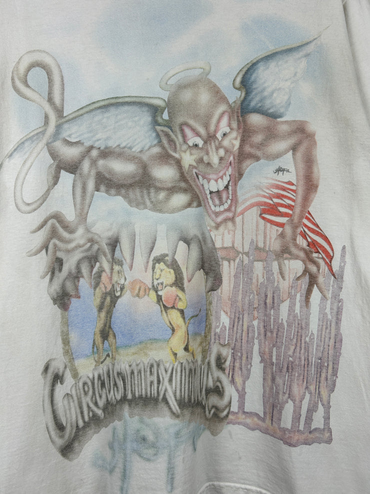 Travis Scott Utopia Circus Maximus Tour White Tee