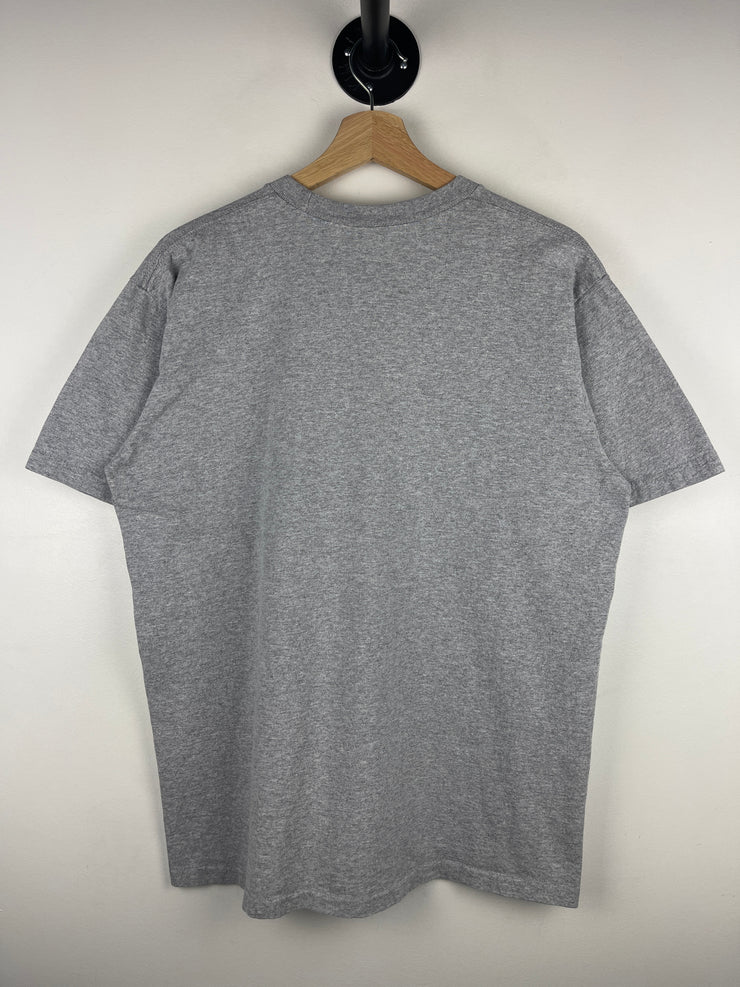Supreme SS19 Fronts Grillz Heather Grey Tee