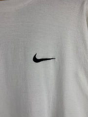 Vintage 90s Nike Mini Swoosh White Tee