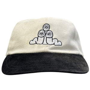 Vintage 90s The Arrogant Worms White Strapback Hat