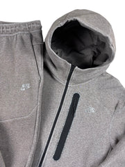Nike Tech Fleece Light Brown Zip Up Hoodie & Sweatpants Set
