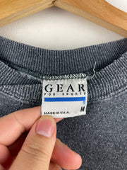 Vintage 90s Oswego State University Dark Grey Crewneck