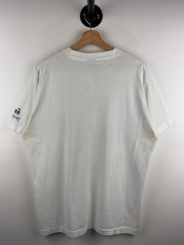 Vintage 90s Absolut Vodka White Tee