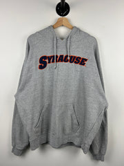 Vintage Syracuse Embroidered Grey Hoodie