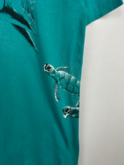 Vintage 90s Turtles South Carolina Teal Tee