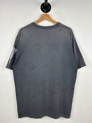 Vintage 90s The Smashing Pumpkins Zero Faded Black Tee