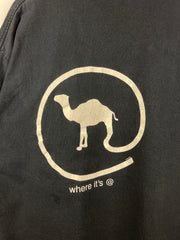 Vintage 90s Camel Smokes Where Its At Black Tee