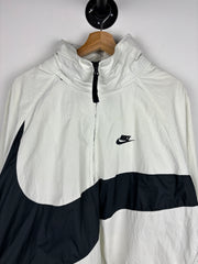 Nike Big Swoosh White Windbreaker