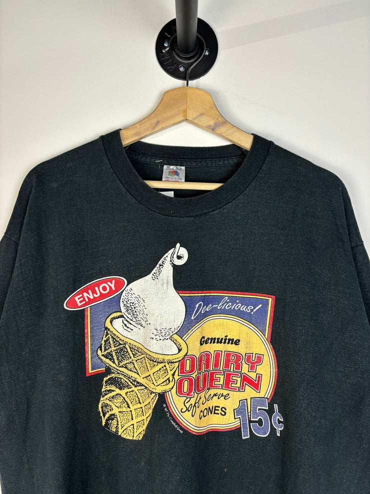 Vintage 1995 Dairy Queen Black Tee